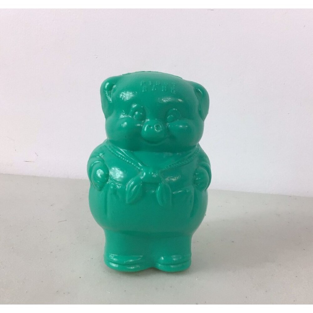 Cute Green Piggy Bank Plastic Blow Mold Pig
